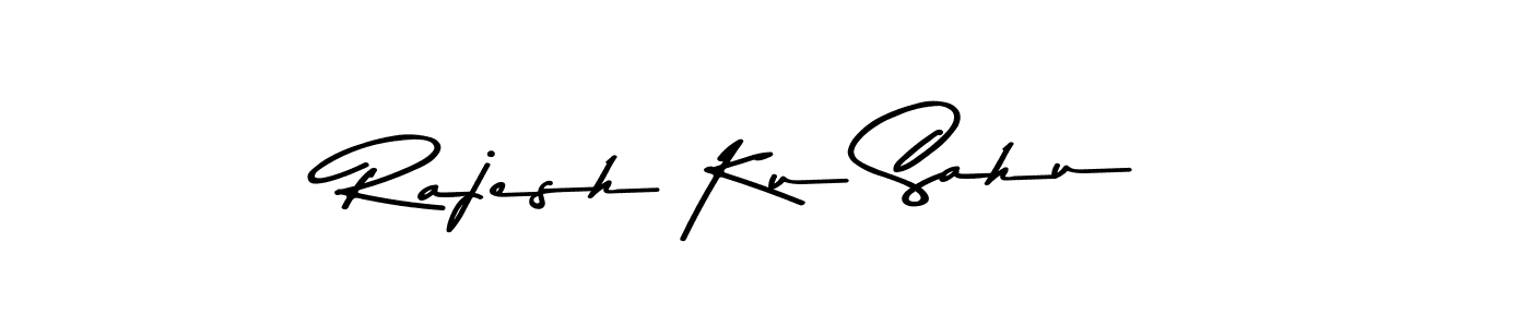 Make a beautiful signature design for name Rajesh Ku Sahu. Use this online signature maker to create a handwritten signature for free. Rajesh Ku Sahu signature style 9 images and pictures png